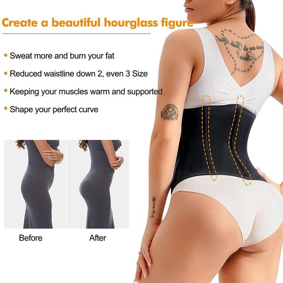 Womens Neoprene Waist Trimmer Cincher Belt